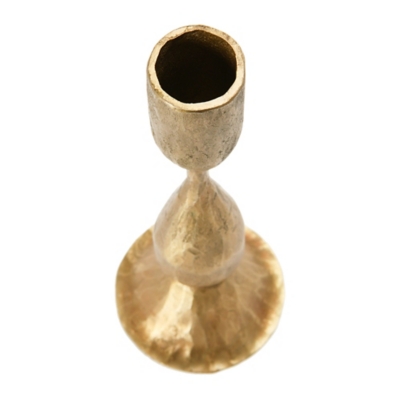 Storied Home Round Hand-Forged Taper Holder - Thumbnail 5