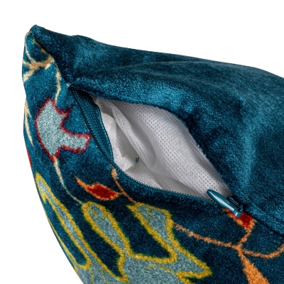 Storied Home Bohemian Vintage Velvet Pillow - Thumbnail 3