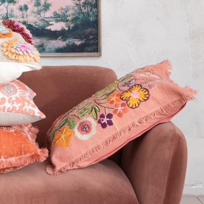 Storied Home Lumbar Pillow, , rollover