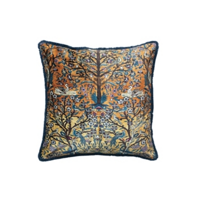 Storied Home Tapestry Pillow, , large