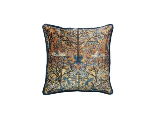 Storied Home Tapestry Pillow