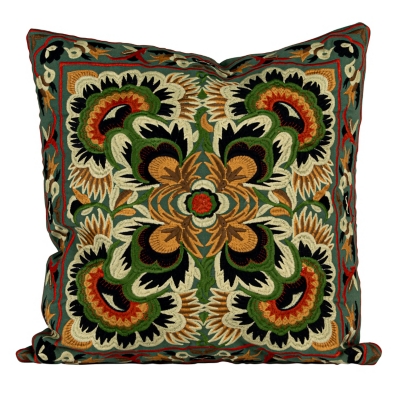 Storied Home Embroidered Pillow - Thumbnail 3