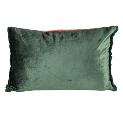 Storied Home Lumbar Velvet Pillow - Thumbnail 2
