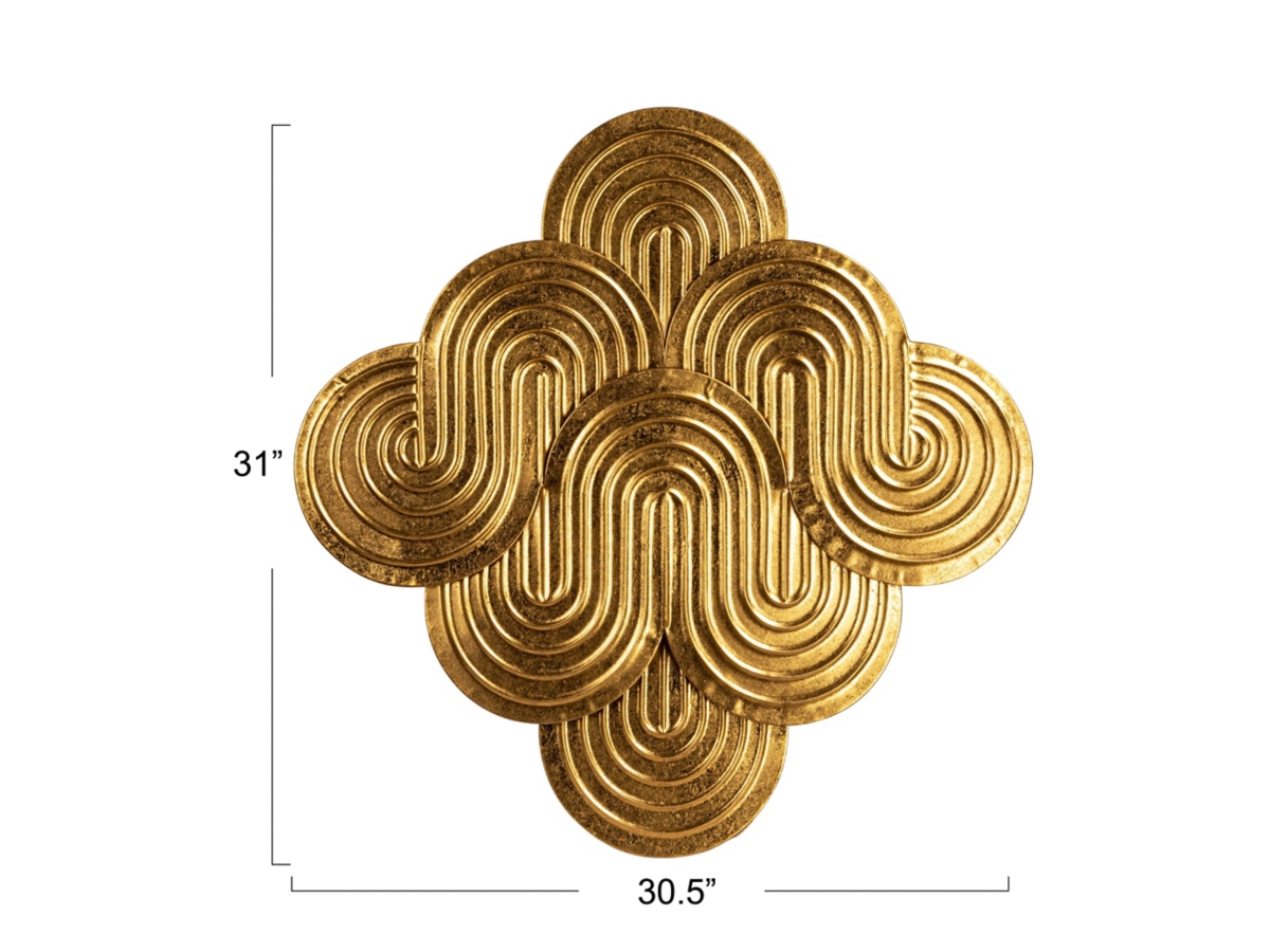 Storied Home Decorative Waves Wall Art 1
