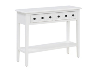 Dovelina Trecy Console Table with Open Shelf