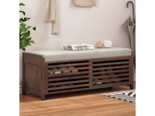 Dovelina Tresy Storage Bench Ottoman