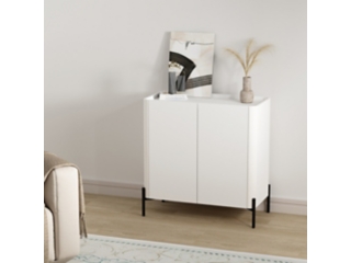 Manhattan Comfort Abbey 32" Accent Cabinet with Adjustable Shelves