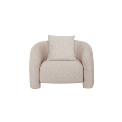 Manhattan Comfort Sylvia Accent Chair, Gold Dust, large