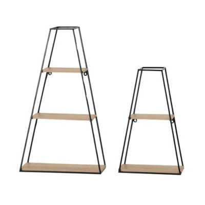 Sullivans Pyramid Wall Plant Shelves (Set of 2), , large