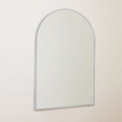 Dovelina Dulcea Arch Wall Mirror (Set of 2), Silver, large
