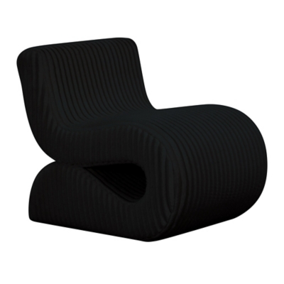 TOV Furniture Senna Accent Chair, Black, large