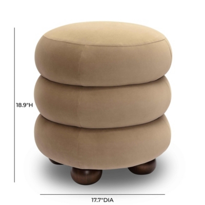 TOV Furniture Stefanie Ottoman - Thumbnail 4