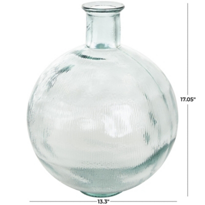 Bayberry Lane Ribbed Spanish Bottle Decorative Vase - Thumbnail 2
