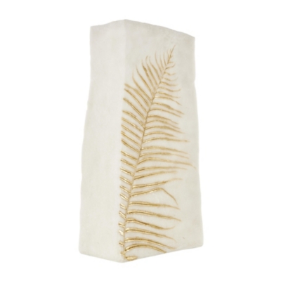 Bayberry Lane Leaf Imprint Vase