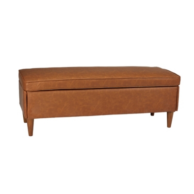 Storied Home Atley Storage Bench, , large