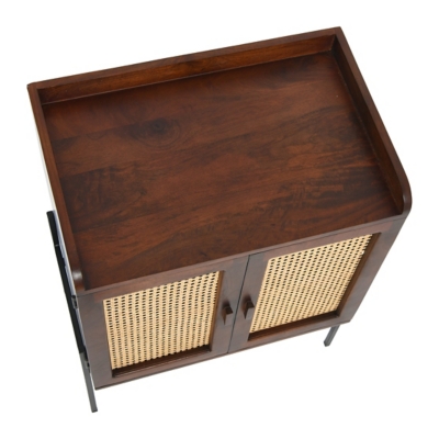 Storied Home Boho Bar Cabinet - Thumbnail 3