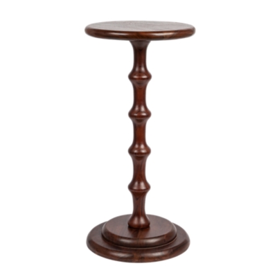 Storied Home Ergo Side Table, Dark Chestnut, large