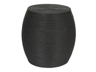 Storied Home Barrel Side Table