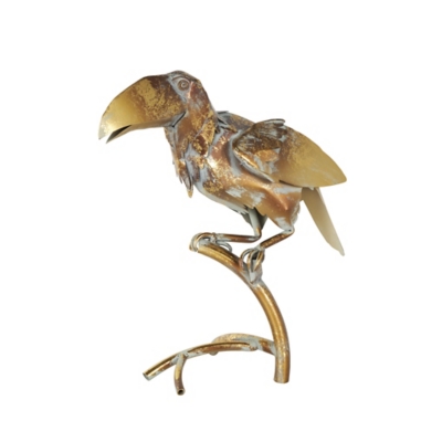 Bayberry Lane Parrot Garden with Branch Stand Sculpture, , large