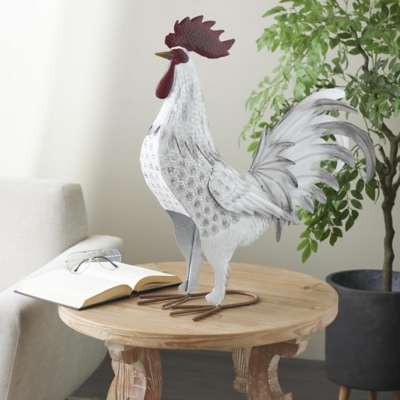 Bayberry Lane Rooster Garden Sculpture, , rollover