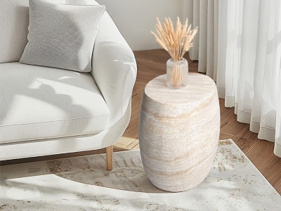 Empire Art Direct Luna Accent Side Table - Thumbnail 3
