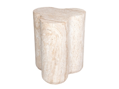 Empire Art Direct Luminous Clover Accent Side Table, , large