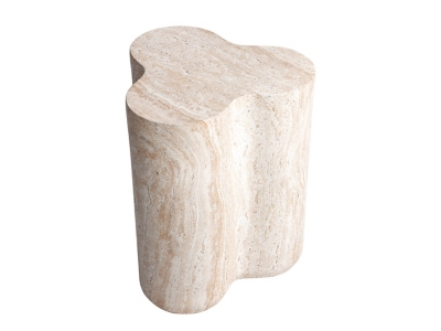 Empire Art Direct Luminous Clover Accent Side Table