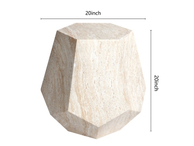 Empire Art Direct Celestial Harmony Accent Side Table - Thumbnail 5