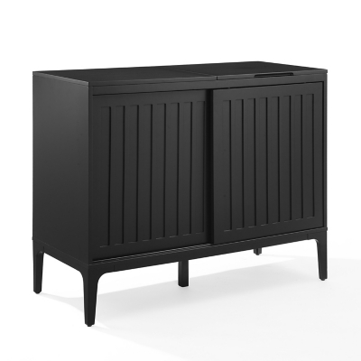 Crosley Furniture Asher 42" Record Storage Accent Console - Thumbnail 5