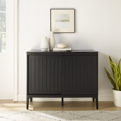 Crosley Furniture Asher 42" Record Storage Accent Console