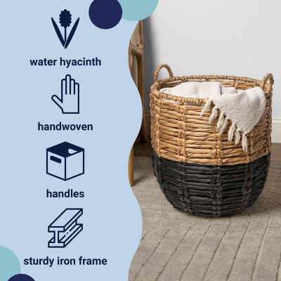 HAPPIMESS Laurel Laundry Hamper Basket - Thumbnail 4