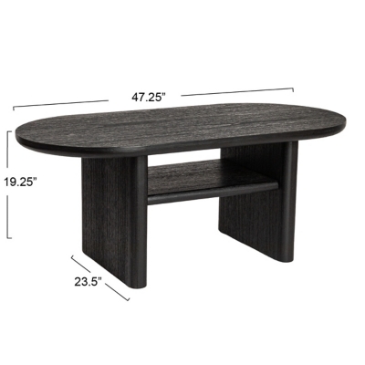 Storied Home Rustic Coffee Table, , large