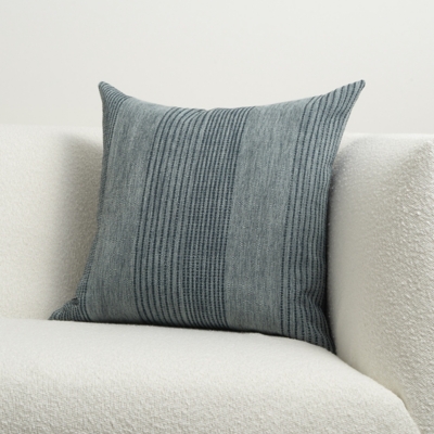 Ashley Luxe Endless Denim 22 x 22 Throw Pillow, , grid