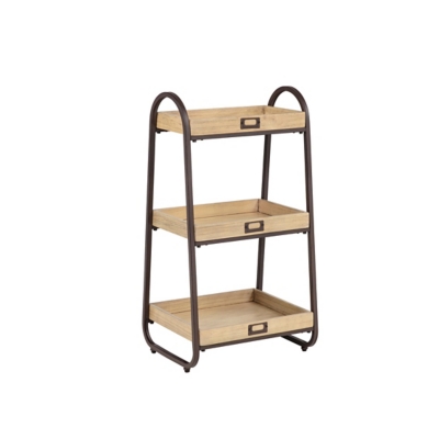 Linon Cleera 3 Shelf Bath Stand, , grid