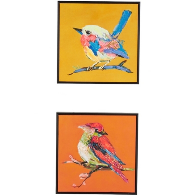 Bayberry Lane Bird Wall Art 12" x 13" (Set of 2), , large