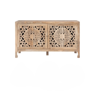 Linon Haven 60" Accent Cabinet, , large