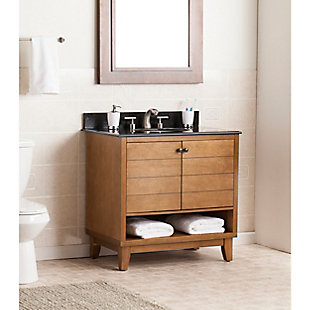 Southern Enterprises Vaughn Bath Vanity Sink with Granite Top, , rollover