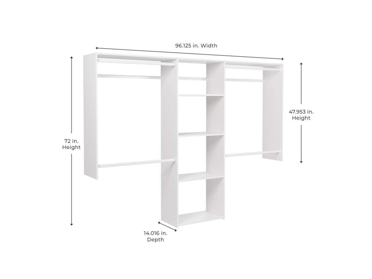 EasyFit Closet Organization System 48