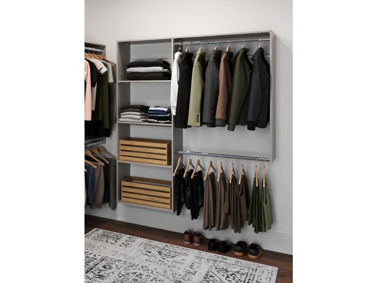 Choco closet◎　1207 EasyFit Closet Organization System 36