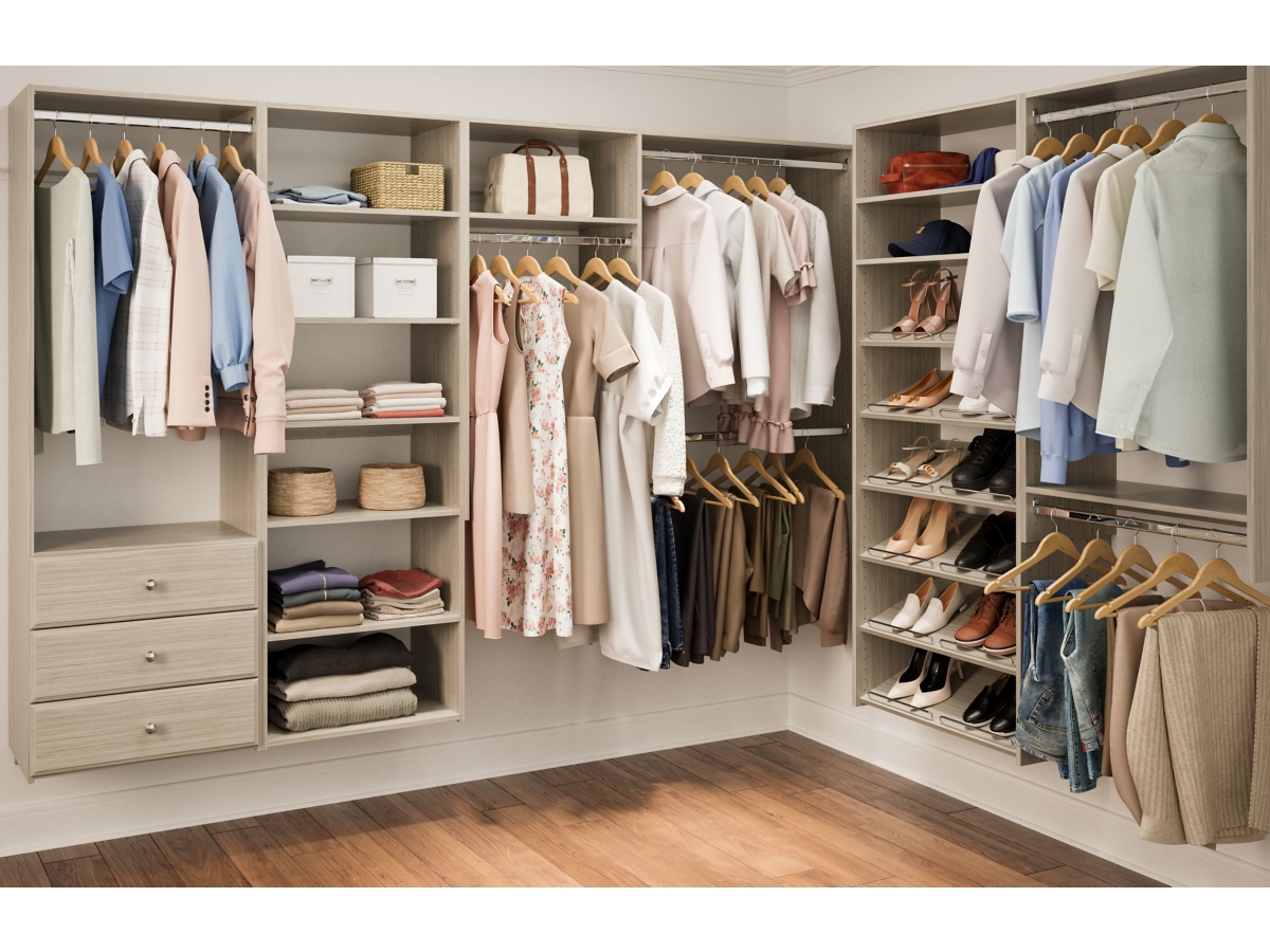 EasyFit Essential Shoe Shelf Organization System 25