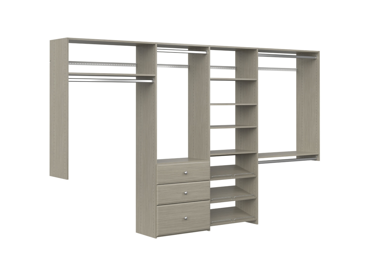 EasyFit Dual Tower Closet Organization System 72