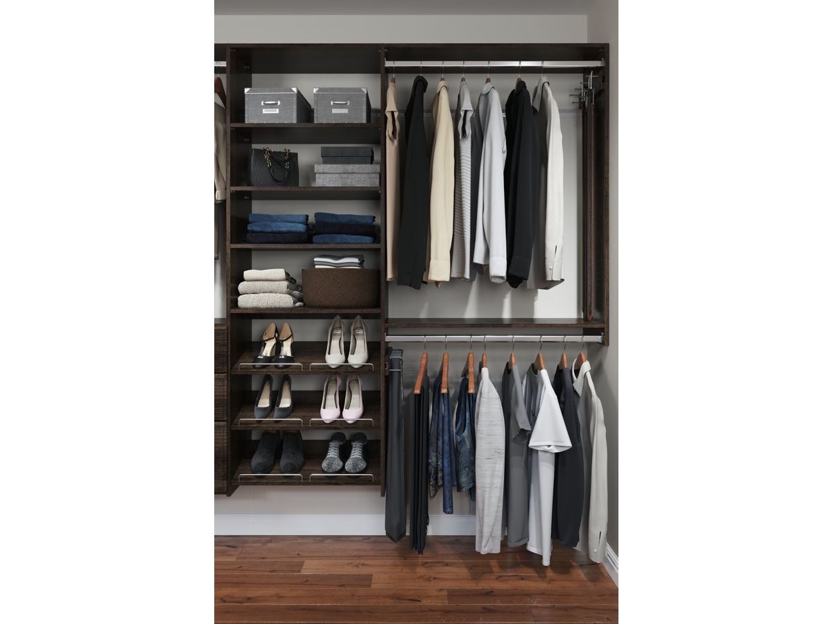 EasyFit Dual Tower Closet Organization System 72