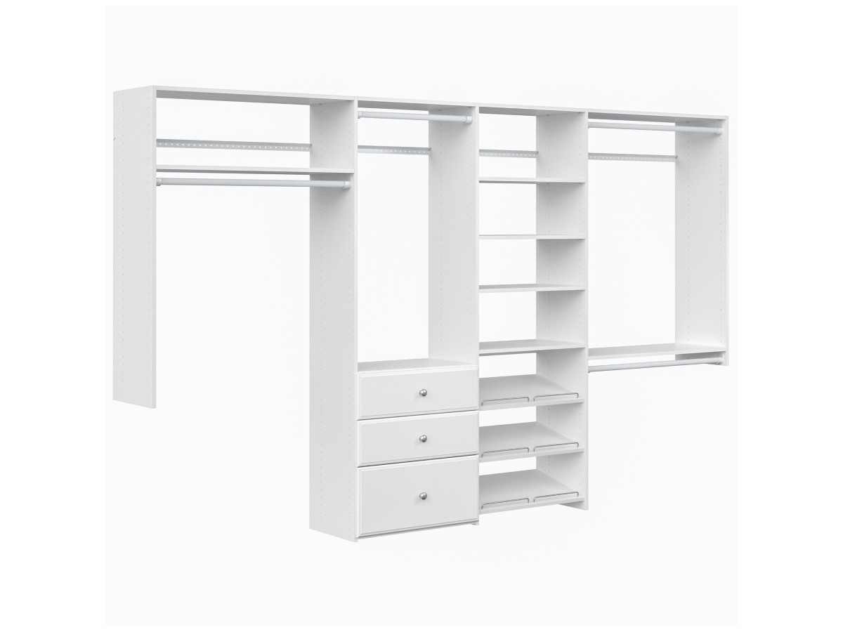 EasyFit Dual Tower Closet Organization System 72