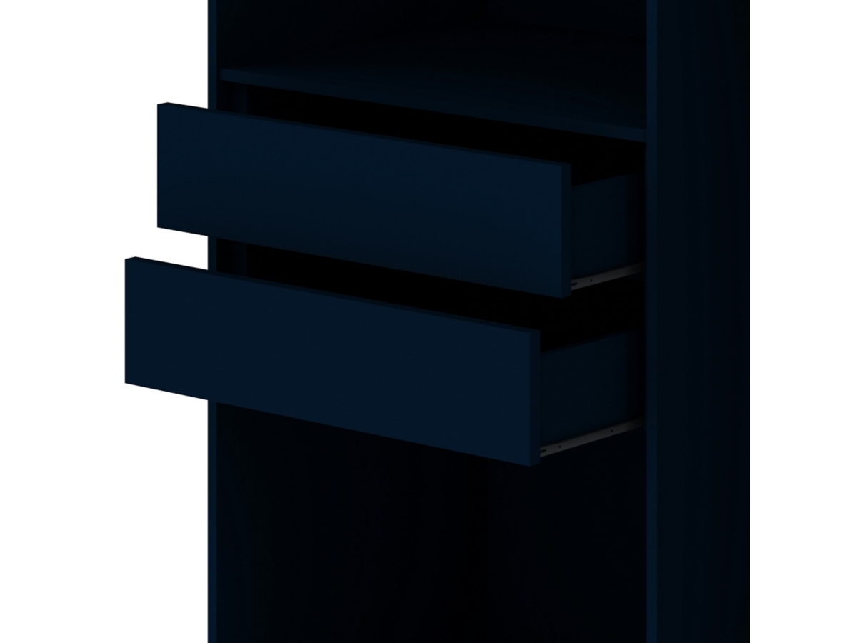 Manhattan Comfort Gramercy 2-Section Wardrobe Closet | Ashley