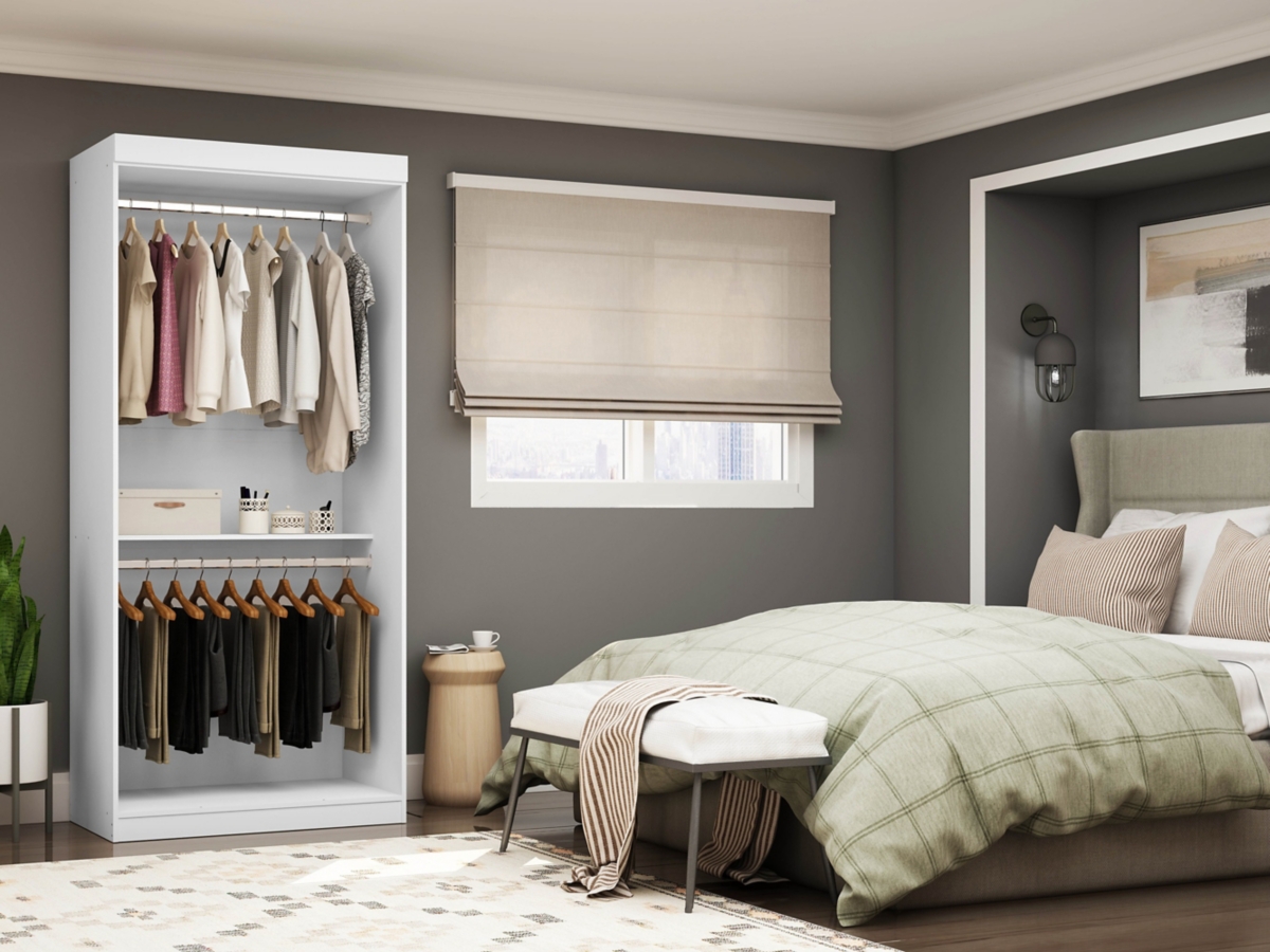 Double open wardrobe sales