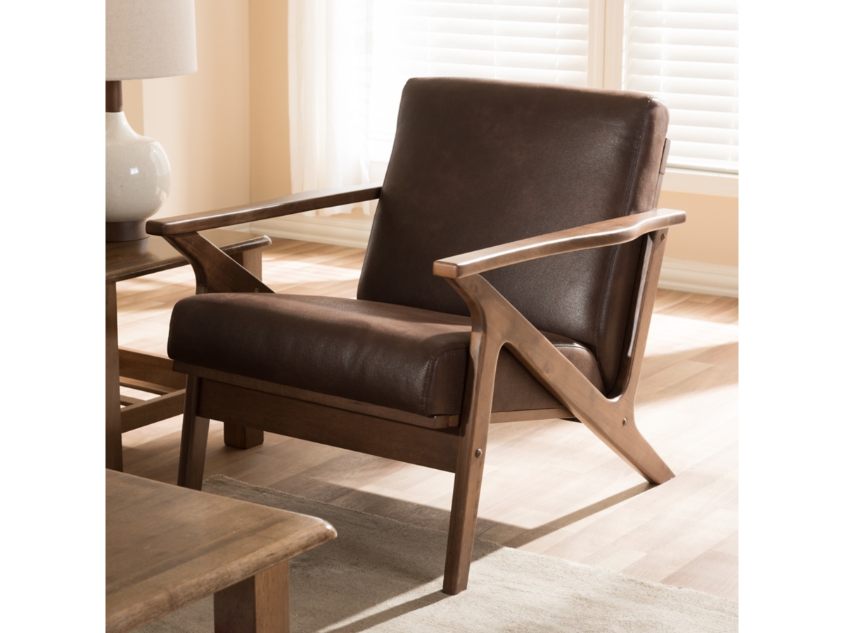 Baxton Studio Bianca Lounge Chair