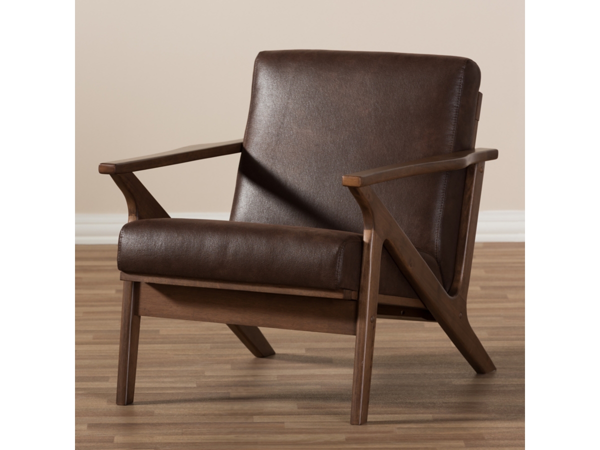 Baxton Studio Bianca Lounge Chair