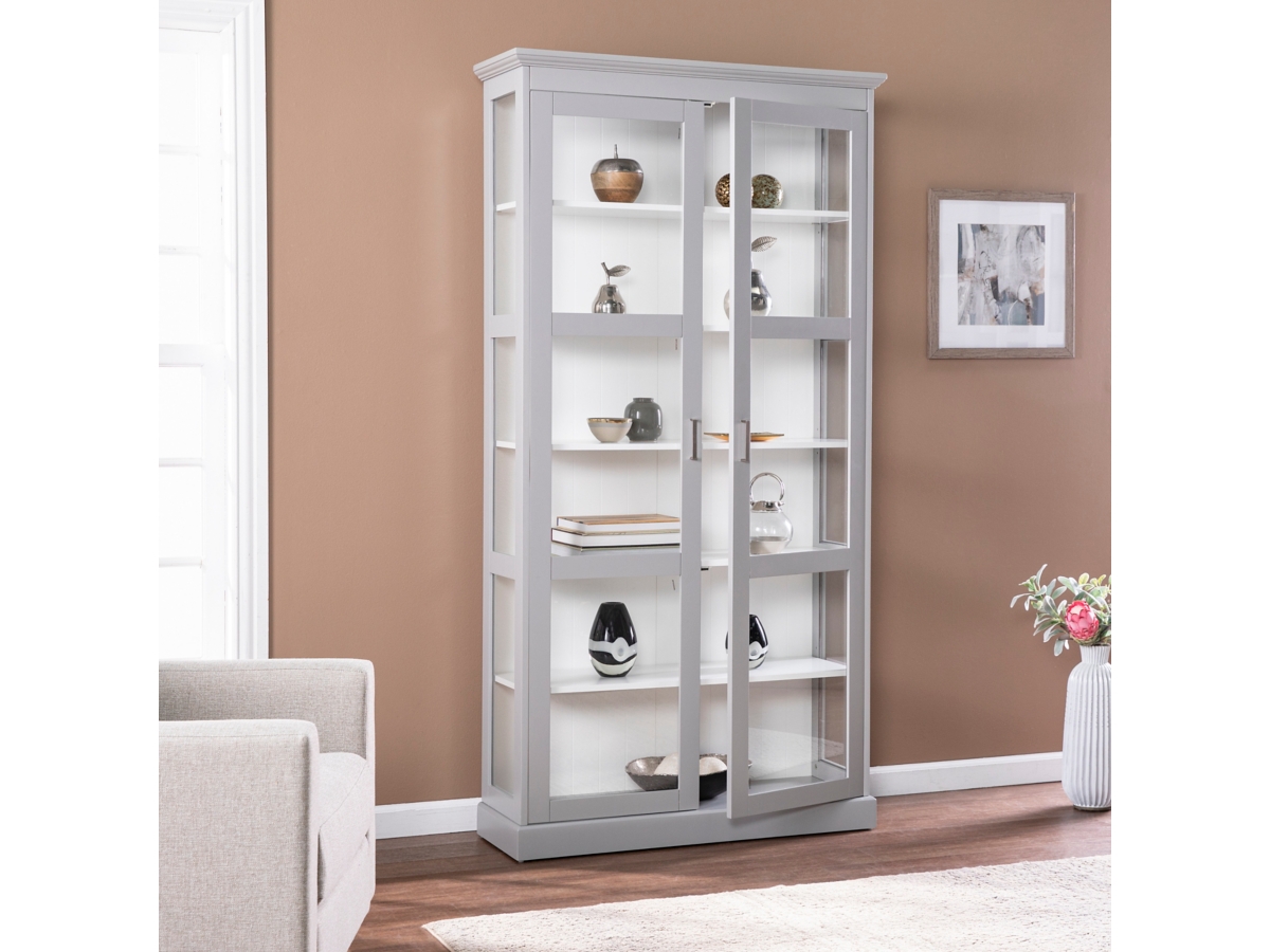 Large on sale curio cabinet