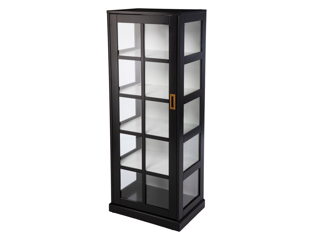 Southern Enterprises Furniture Rayleigh Tall Curio Cabinet