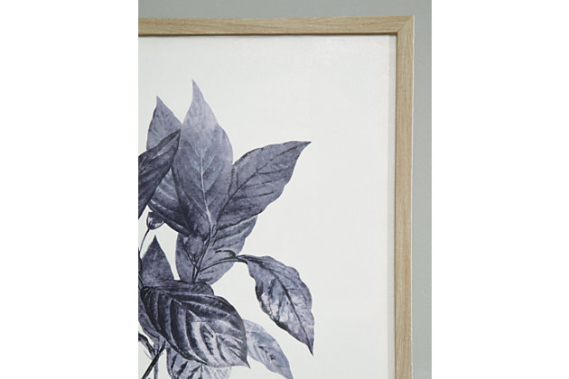 Classic botanical drawings in shades of blue and tan elevate the decor in any space. Easy to hang, the Efren set of two gallery-wrapped canvases add an air of quiet beauty to your walls. Perfect for living rooms, bedrooms or office space, this art creates a lovely atmosphere wherever you hang it.Gallery wrapped canvas | Set of 2 | Botanical design in shades of blue and tan | D-ring hanger | Framed and ready to hang